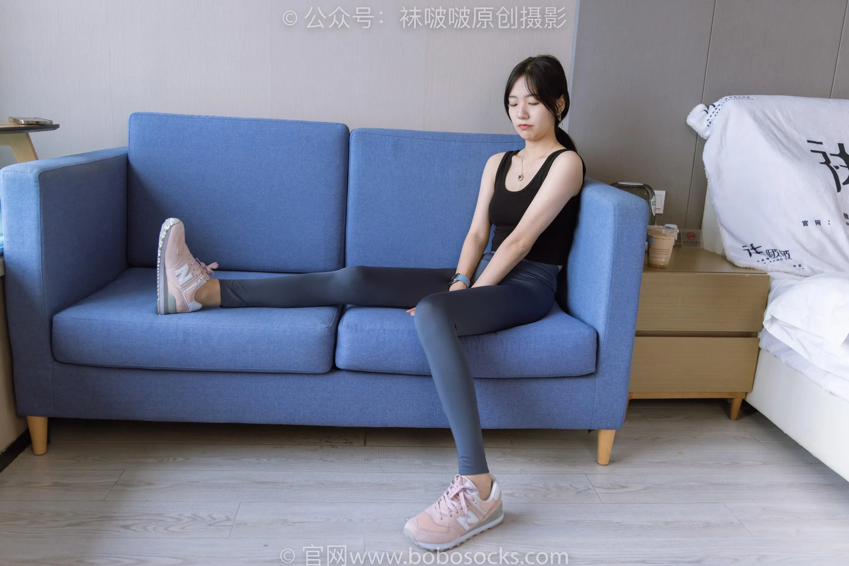 [BoBoSocks袜啵啵]NO.212 小甜豆-运动鞋、肉丝、瑜伽裤裤里丝 [87P]插图1